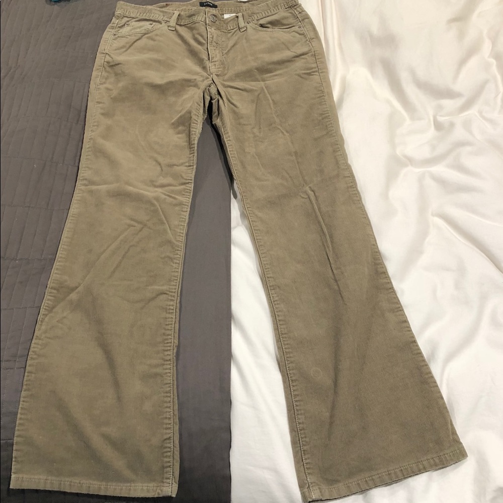 Olive green J.Crew corduroy pants